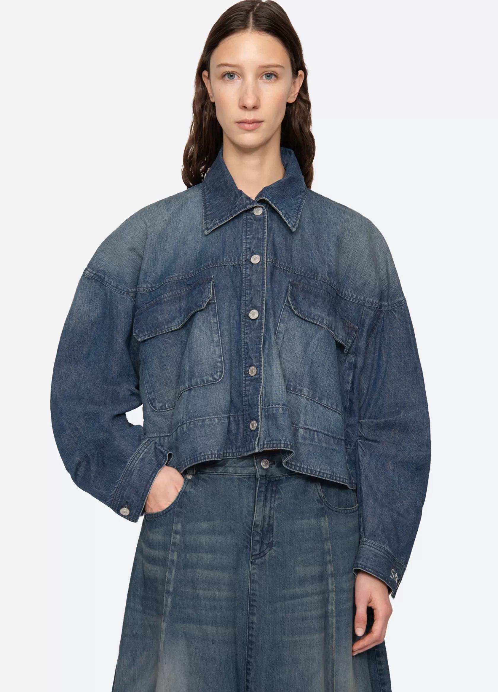 Amari Shirt Jacket-Sea New York Sale