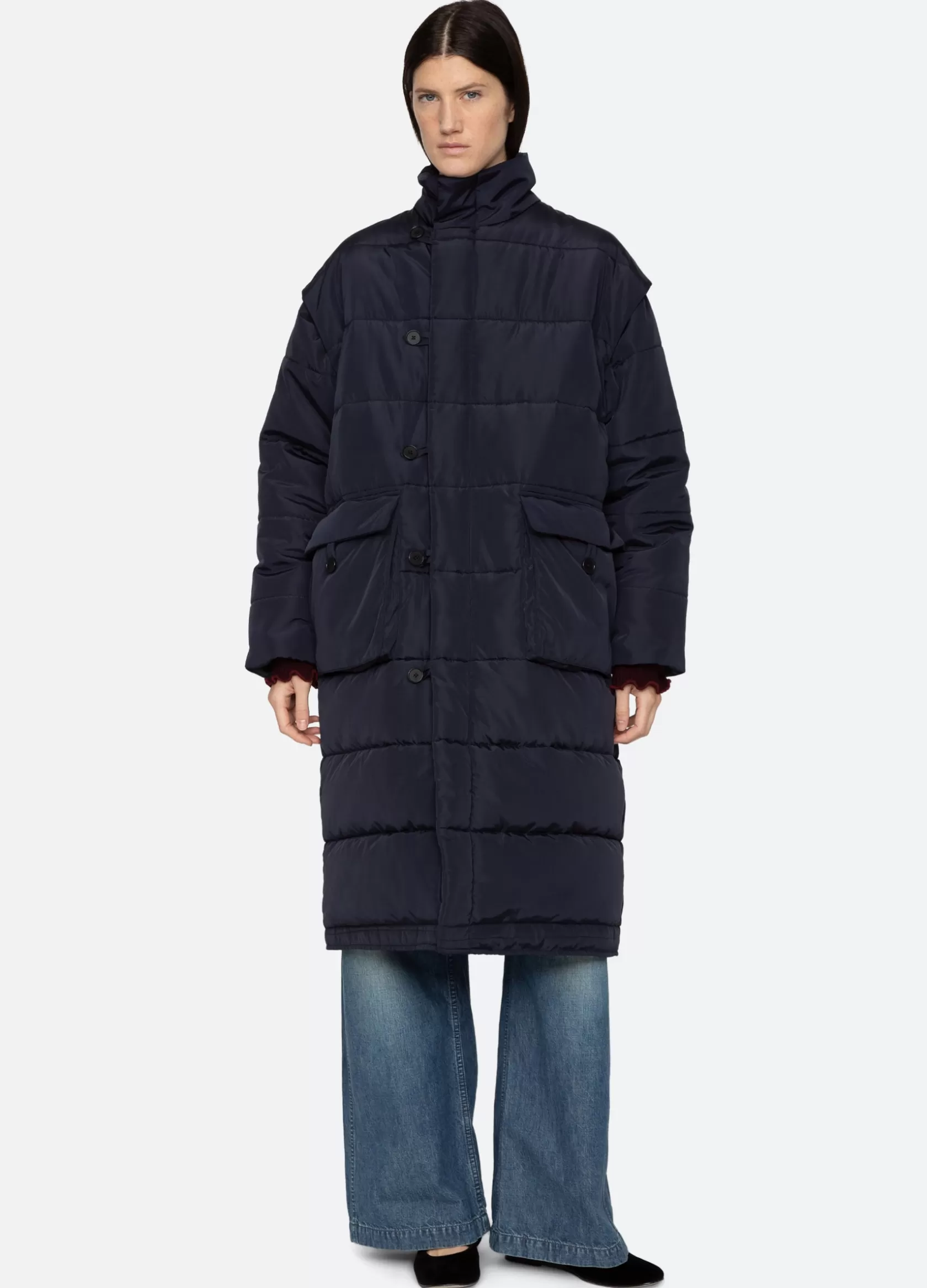 Estelle Coat-Sea New York Store