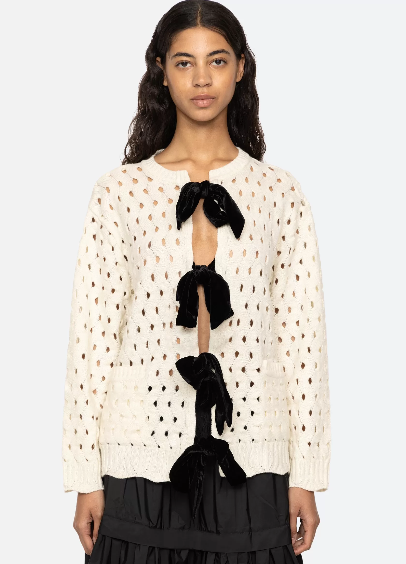 Leia L/S Cardigan-Sea New York New