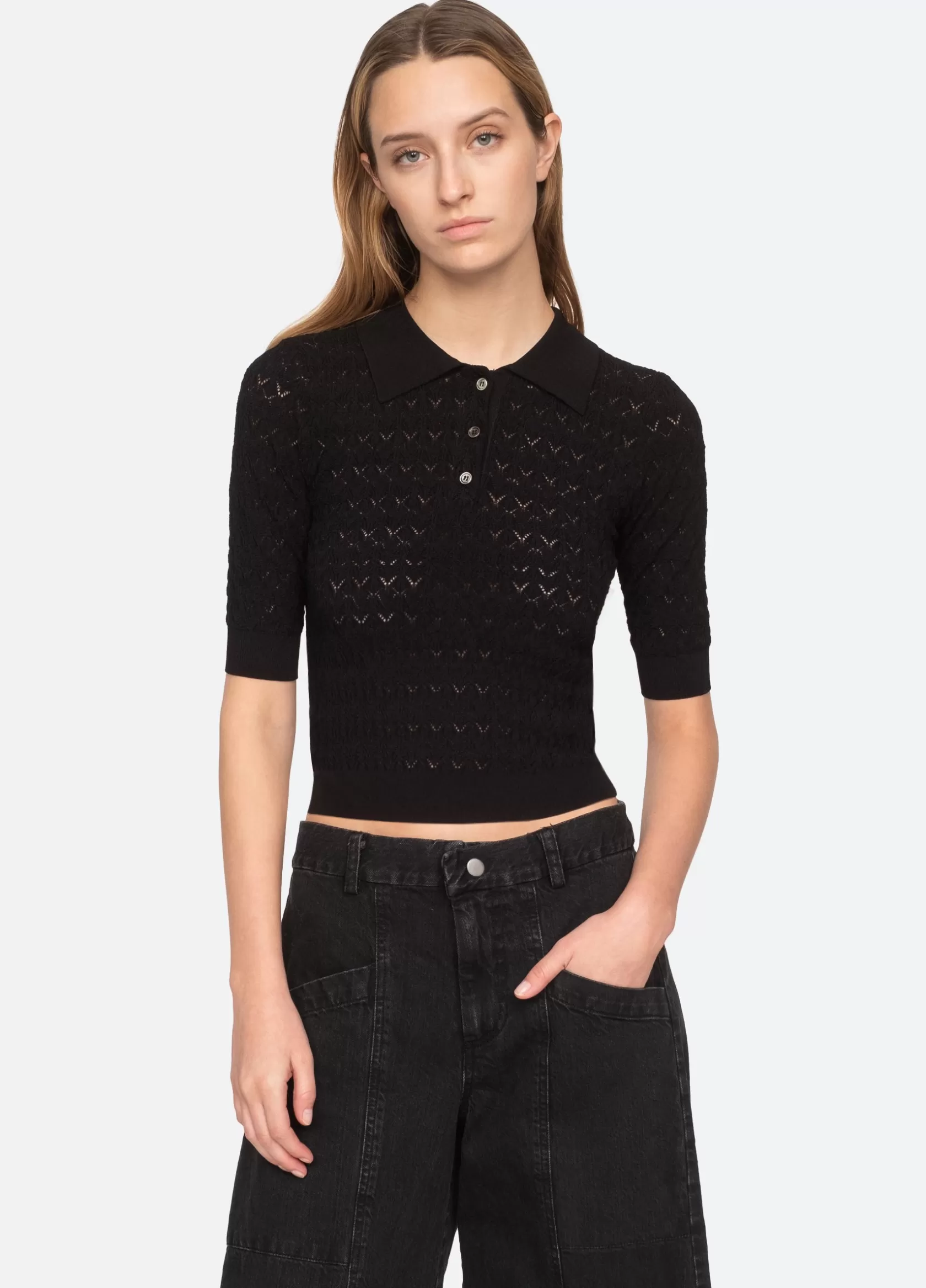 Rue Polo Sweater-Sea New York Shop